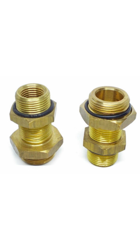 6576 M 16 x 1,5 - M 16 x 1,5 ARA NİPEL "PİRİNÇ" 6576 M 16 x 1,5 - M 16 x 1,5 ARA NİPEL "PİRİNÇ"